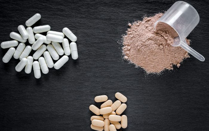 L-Arginin Supplements in Form von Pulver, Tabletten und Kapseln